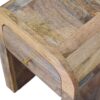 Darcy - Mini Nightstand With Curved Edges - Beige - Image 5