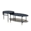 Silas - Engineered Stone Top Nesting Table - Black - Image 10