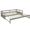 Extending Daybed With Trundle, Daybed With Trundle - Gray - Image 6