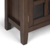 Acadian - Entryway Storage Cabinet - Natural Aged Brown - Image 7