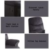 Arcadia - Woven Motion Recliner - Black - Image 5