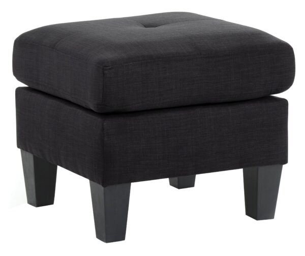 Chic Casual Ottoman - Black