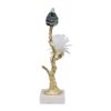 Candle Holder With Marble Stand - Multicolor - Image 6