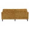 Modern Style Chenille 2 Seater Sofa With LED Light, USB Port & Storage Bag, Rubber Wood Legs - Mustard Yellow - Image 26