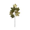 Velvet Maple Leaf Spray, Botanicals Decor For Harvest Festival Fall Festival & Thanksgiving Table Decorations (Set of 6) - Green - Image 8