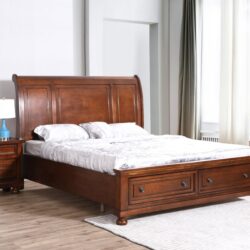 Meade - King Bed - Cherry
