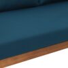 Claremont - 3 Seater Daybed Acacia Wood Water Resistant Cushions - Teak - Image 13