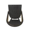 Outdoor Rattan And Aluminum French Barstools (Set of 2) - Black - Image 10