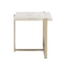 Feit - End Table - Champagne / Marble - Image 2