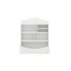 Children's Multi-Functional 7 Shelf Bookcase, Storage Display, Rack, Organizer - White - Image 6