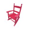 Children's Rocking Chair Indoor Or Outdoor, Suitable For Kids, Durable - Red - Image 4