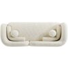 Donna - Japandi Style Boucle Sofa - Cream / Ivory - Image 5