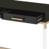 Adiel - Sofa Table - Black / Gold - Image 5