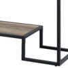 Idella - Sofa Table - Rustic Oak / Black - Image 4