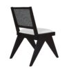 Modern 6 Piece Extendable Dining Table Set With 4 Wicker Back Upholstered Dining Chairs And Long Bench, 2 Removable Leaf - Espresso - Image 23