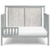 Connelly - 4 In 1 Convertible Crib - Gray, Rockport Gray - Image 2