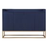 Modern Sideboard Elegant Buffet Cabinet With Large Storage Space For Dining Room, Entryway - Navy - Image 10