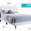 Deb - Full Bed For Cozy Sleep - White - Image 10