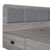 Full Size Daybed With 3 Drawers And 3 Storage Compartments - Gray - Image 7