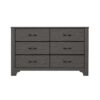Junipe - 6 Drawer Dresser - Brown - Image 2