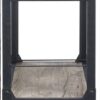 Jorgensen - Serving Cart - Rustic Oak / Charcoal - Image 4