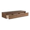 Premium Ebony 60" Bathroom Cabinet With Soft Close Drawer And Float Mounting Design Excluding Sink - Brown Ebony - Image 12