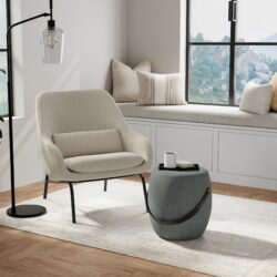 Ramsay - Footstool - Gray