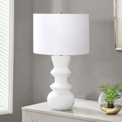 Lighting, Ceramic, Contemporary - Cream