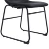 (Set of 4) Classic Chairs, A Stylish Seat Suitable For Modern Minimalist And Industrial Style Environments - Black - Image 16