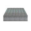Comfort Care - 10" Twin Extra Long, Hybrid Euro Top Mattress Plush Comfort - Gray / Blue - Image 4