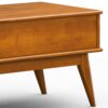 Draper - Lift Top Coffee Table - Teak - Image 10