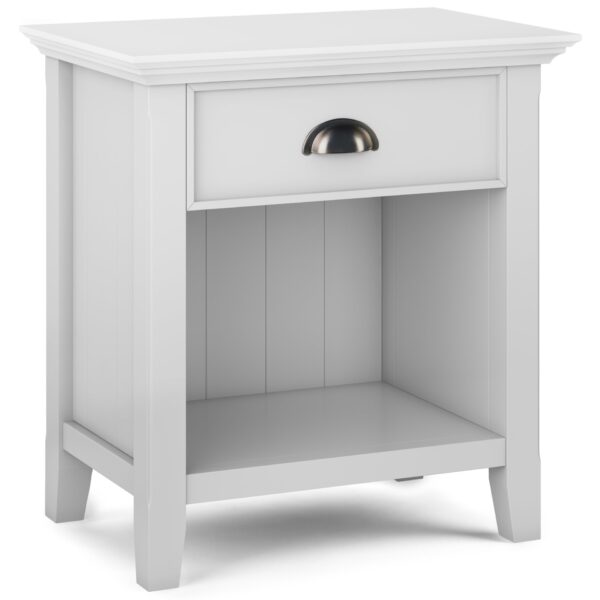 Acadian - Bedside Table - White