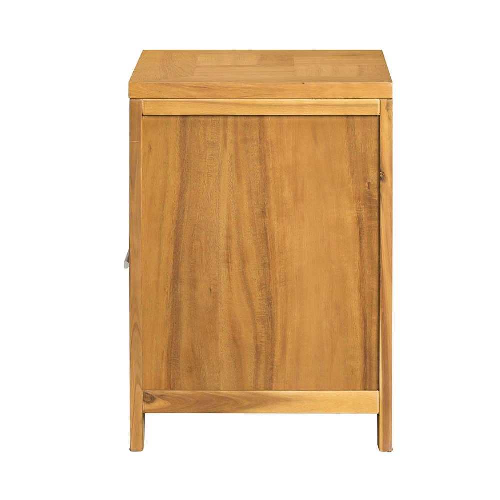 Nightstand - Natural Wood / Brown - Image 11