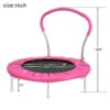 Trampoline With Handle (Pi)-Metal - Pink - Image 6