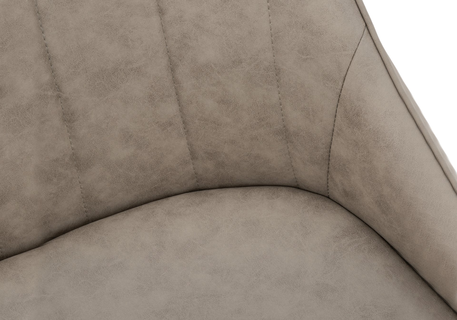 Upholstered Side Dining Chair For Dining Room (Set of 2) - Taupe - Image 5