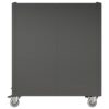 Heavy Duty Metal Storage Cabinet With Wheels 3 Drawer Tool Cabinet For Garage, Office, And Home Organizer Solutions - Brushed Nickel - Image 12