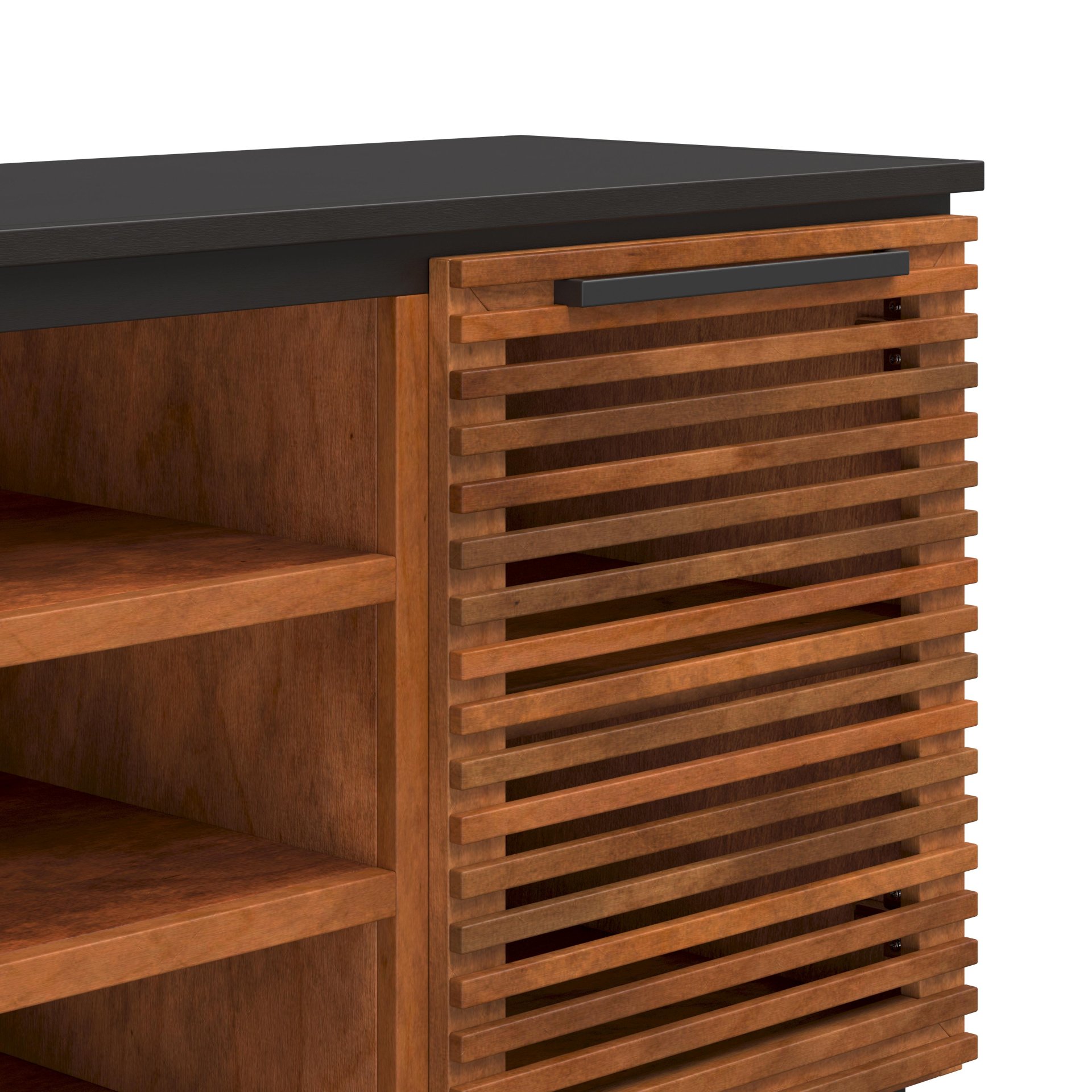 Graceland - TV Stand Console For TVs Up To 70" - Black, Bourbon - Image 14