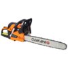 62Cc Gas Powered Chainsaw 2 Cycle Handheld Cordless Chain Saw Aluminium 18" And 20" Guide Bar - Orange - Image 4