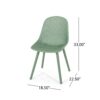 Posey - Chair (Set of 2) - Green - Image 3