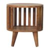 Ariella - Single Shelf Nightstand - Oak - Image 21