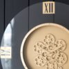 Round Moving Gear Roman Numeral Clock - Multicolor - Image 9
