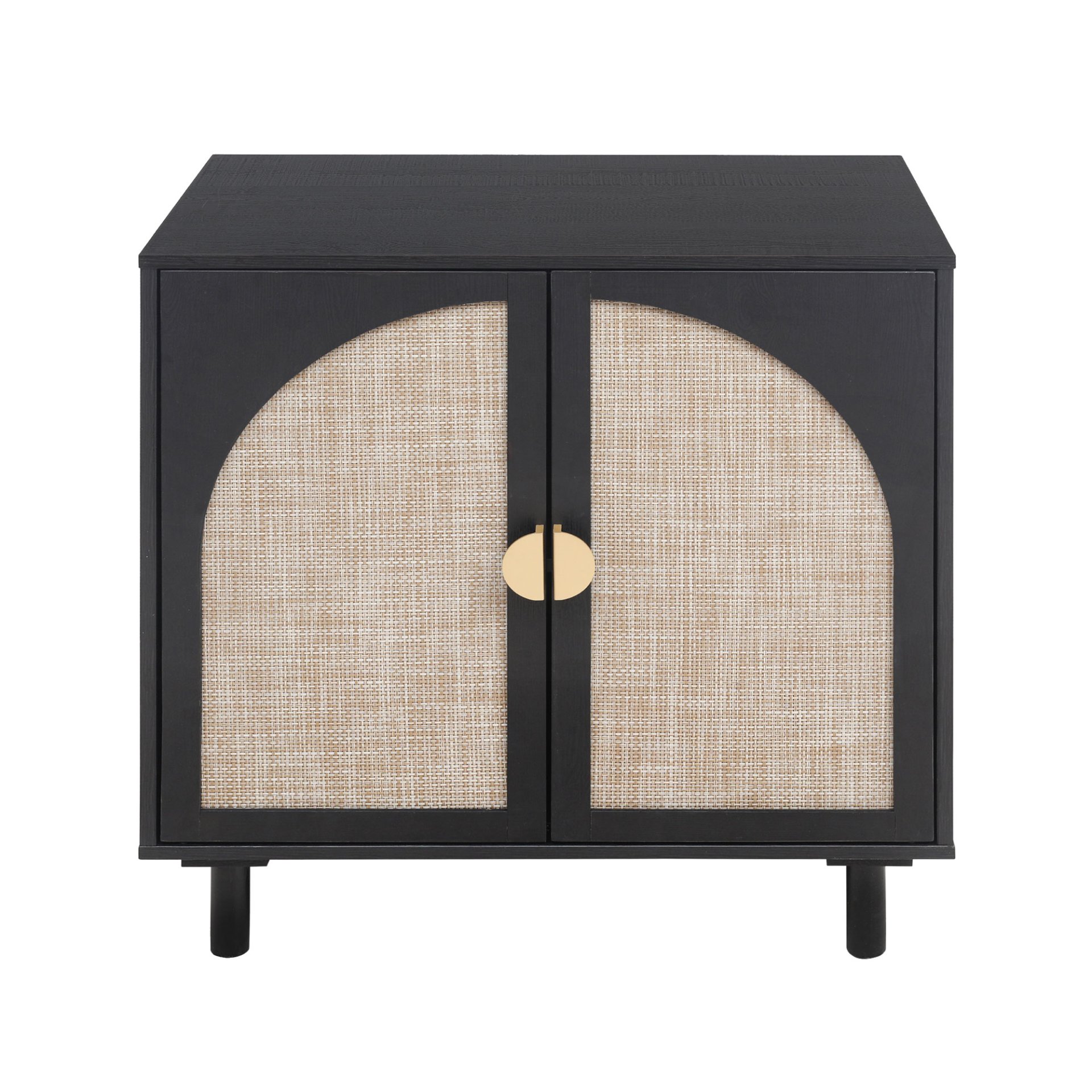2 Door Cabinet, Suitable For Bedroom - Black - Image 9