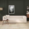 Marshall - Modern Boucle Sofa - Cream / White - Image 6