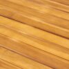 Stamford - Modern Acacia Wood Dining Table With Straight Leg Base - Teak - Image 10