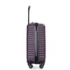 20" Carry On Luggage Lightweight Suitcase, Spinner Wheels - Purple - Image 11