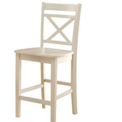 Tartys - Counter Height Chair (Set of 2) - Cream