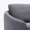 Yuina - Linen Loveseat - Gray - Image 6