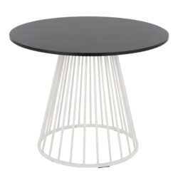 Canary Cosmo - Contemporary Dining Table - White / Black