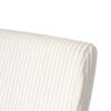 Modern Dining Chair Fabric Upholstered Chairs With Black Metal Legs For Home And Bedroom (Set of 2) - Beige - Image 12