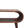 Amaya - Nordic Style Coffee Table - Chestnut - Image 12